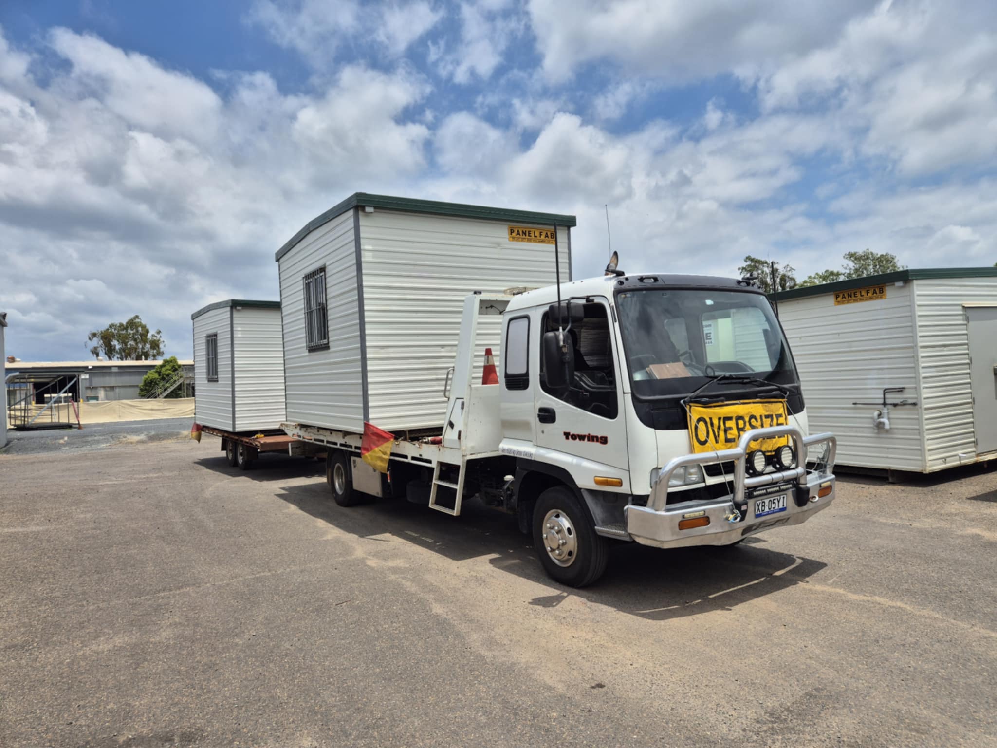 Portable building transport and relocation in Parklands