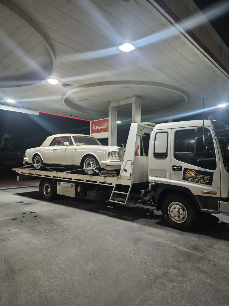 Tilt tray car transport and towing in Yandina Creek