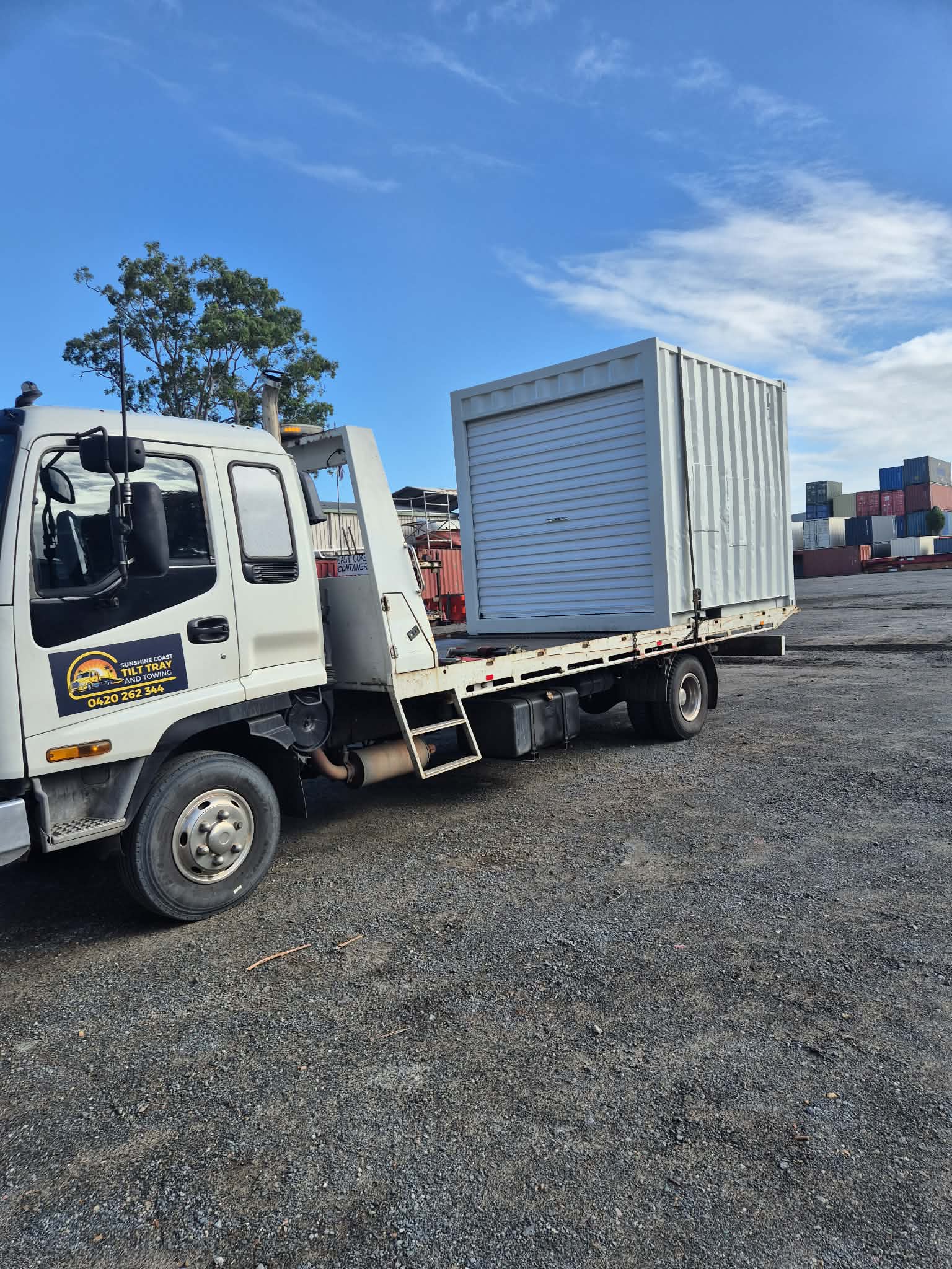 Container transport and tilt tray service in Peregian Beach